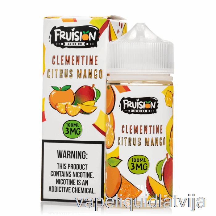 Clementine Citrus Mango - Fruision Sula Co - 100ml 6mg Vape šķidrums